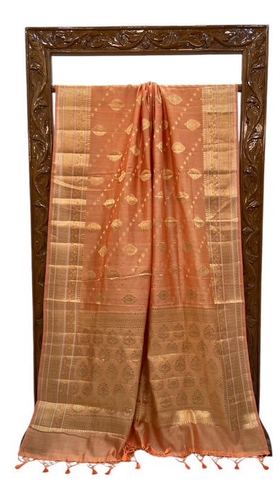 Pure Cotton Banarasi Handloom Saree