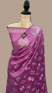Pure Mango Silk Banarasi Handloom Saree - The Handlooms