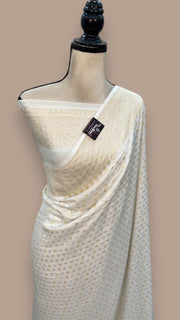 Pure Moonga Khaddi Handloom Banarasi Saree - The Handlooms