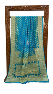 Pure Chiffon Khaddi Banarasi Saree - The Handlooms