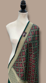 Pure Katan Silk Banarasi dupatta - The Handlooms