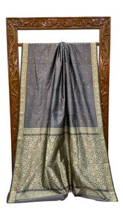 Pure Katan Silk Banarasi Handloom Saree - The Handlooms
