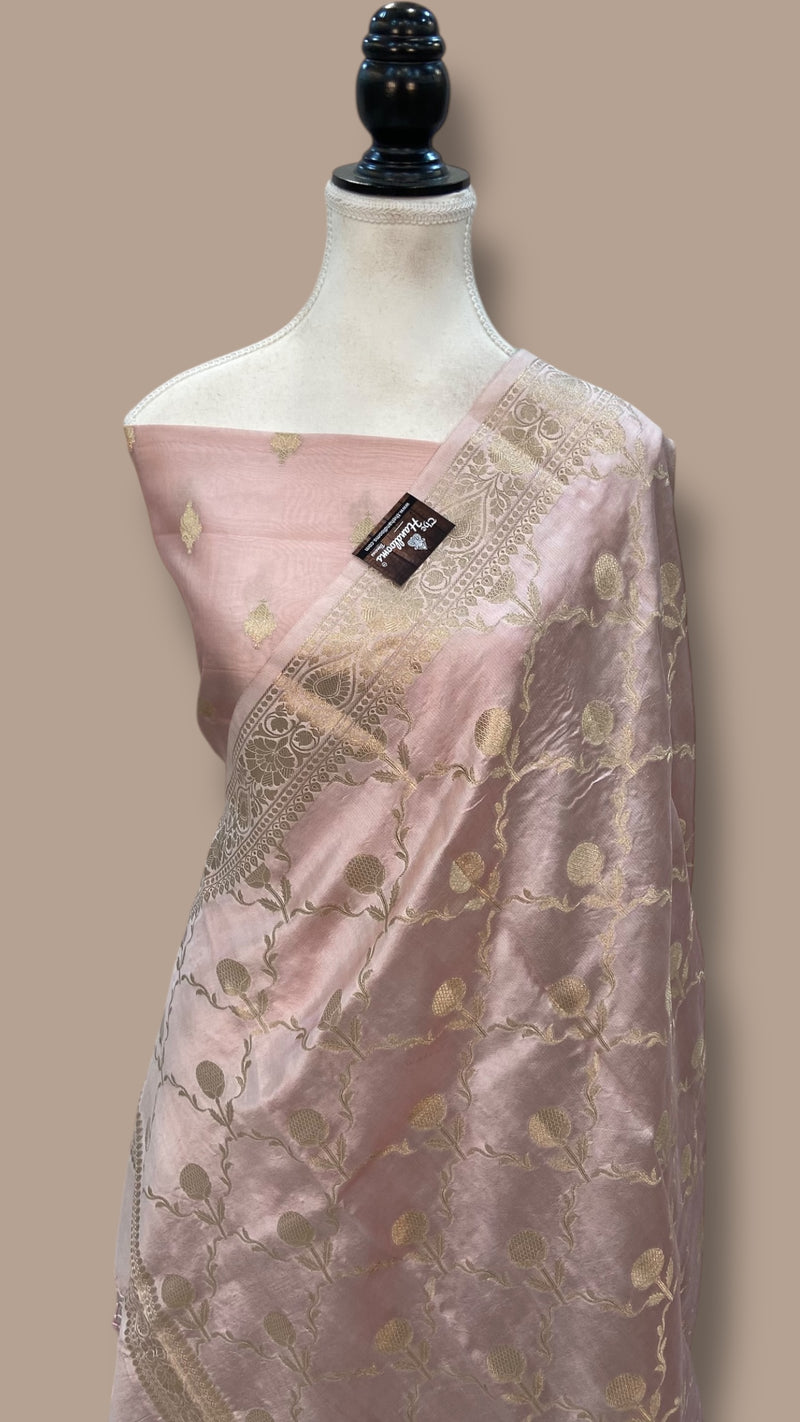 Pure Mango Silk Dress Material - The Handlooms