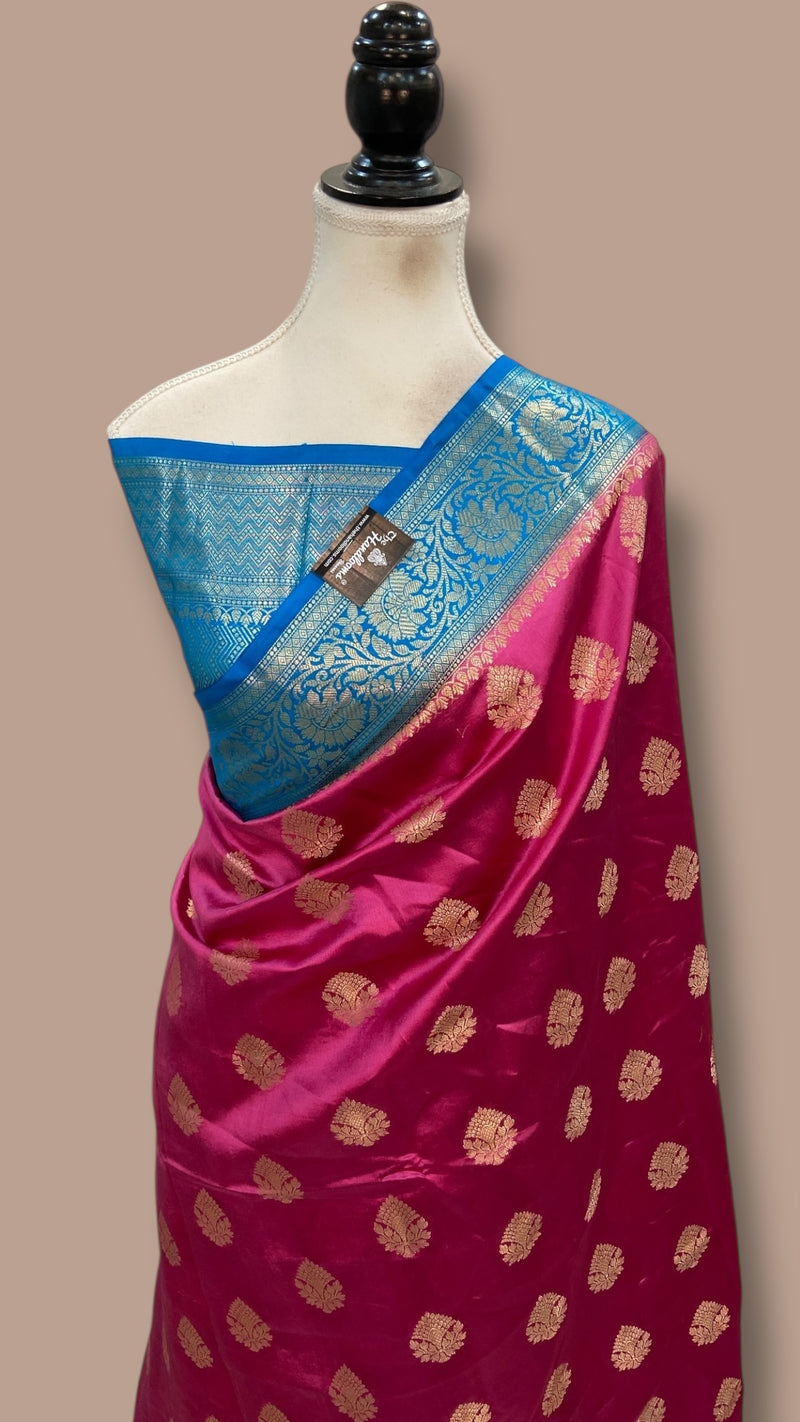 Pure Dupion Silk Banarasi Saree