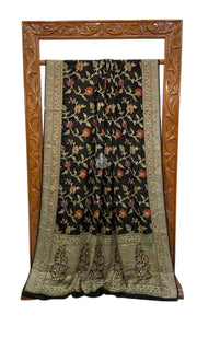 Pure Chiffon Khaddi Banarasi Saree - The Handlooms