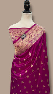 Pure Katan Silk Banarasi Handloom Saree - The Handlooms