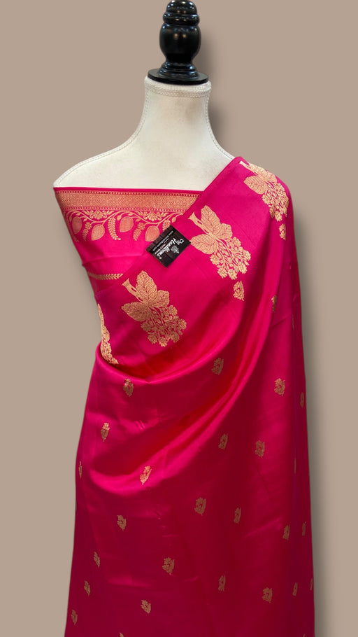 Pure Katan Silk Banarasi Handloom Saree - The Handlooms