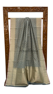Pure Cotton Tissue Banarasi Handloom Saree - The Handlooms
