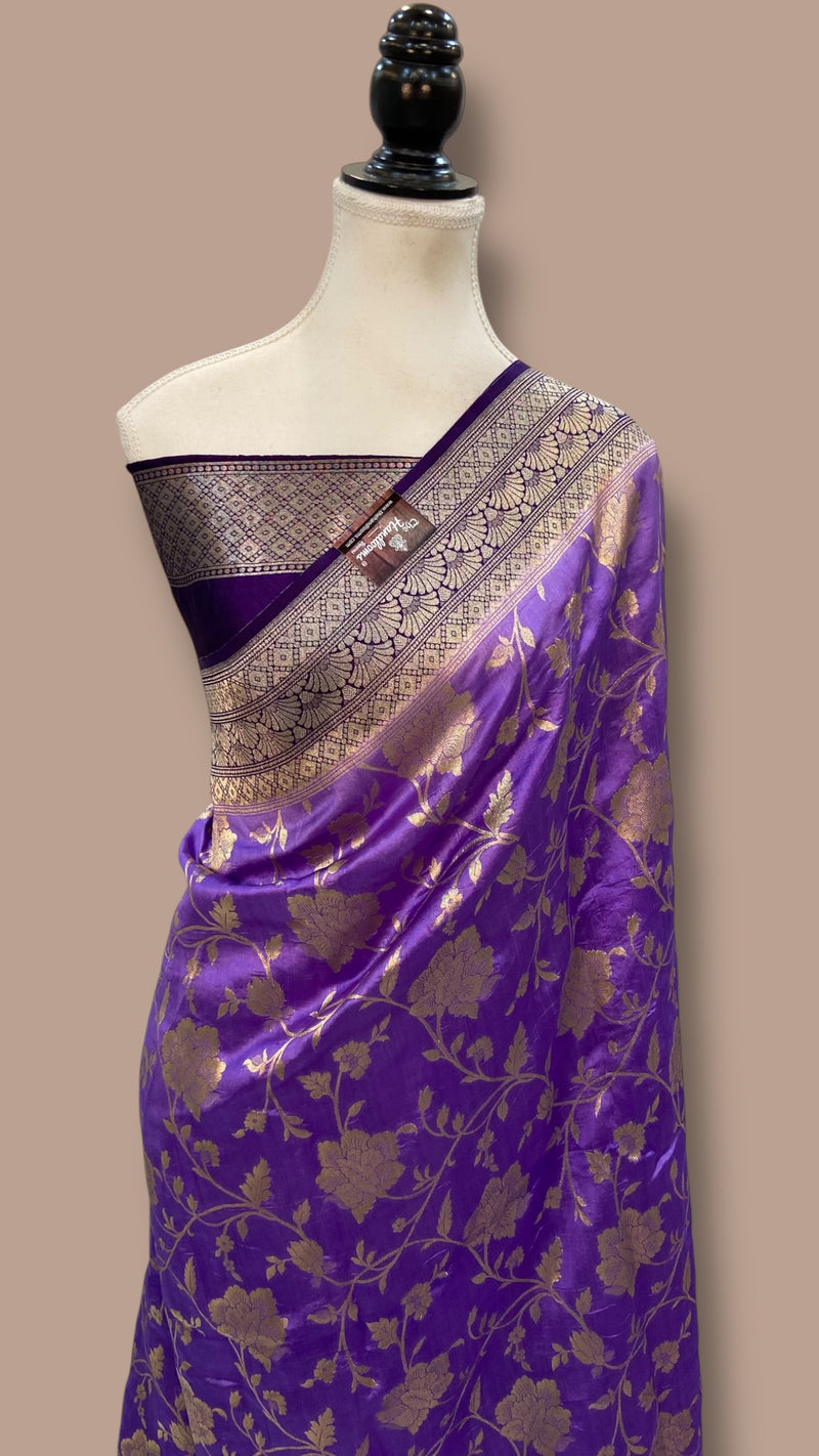 Pure Chiniya Khaddi Handloom Banarasi Saree - The Handlooms