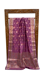 Pure Chiniya Silk Handloom Banarasi Saree - The Handlooms