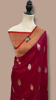 Pure Kora Handloom Banarasi Saree - The Handlooms