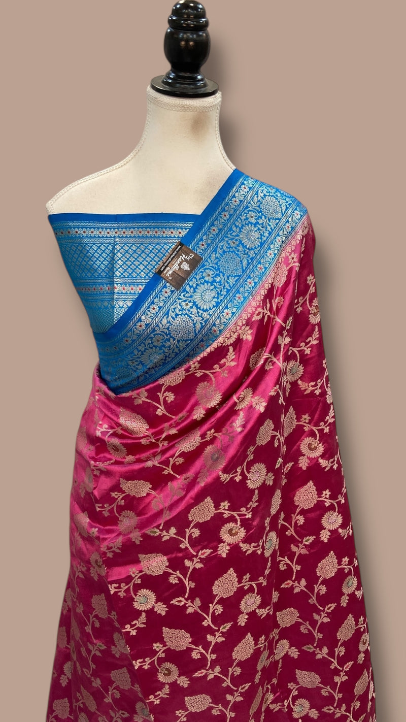 Pure Dupion Silk Banarasi Saree