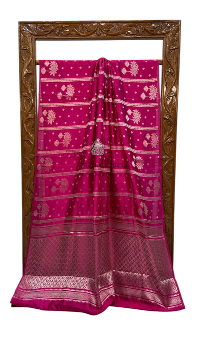 Pure Mango Silk Banarasi Handloom Saree