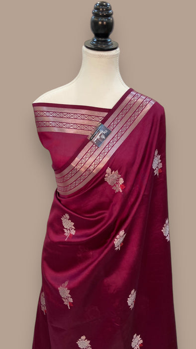 Pure Mango Silk Banarasi Handloom Saree