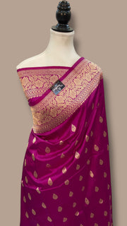 Pure Katan Silk Banarasi Handloom Saree - The Handlooms