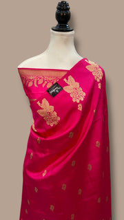 Pure Katan Silk Banarasi Handloom Saree - The Handlooms