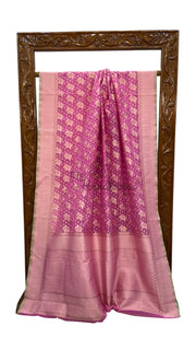 Pure Cotton Banarasi Brocade Handloom Saree - The Handlooms