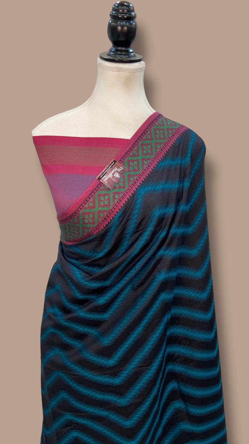 Pure Chiniya Silk Handloom Banarasi Saree - The Handlooms