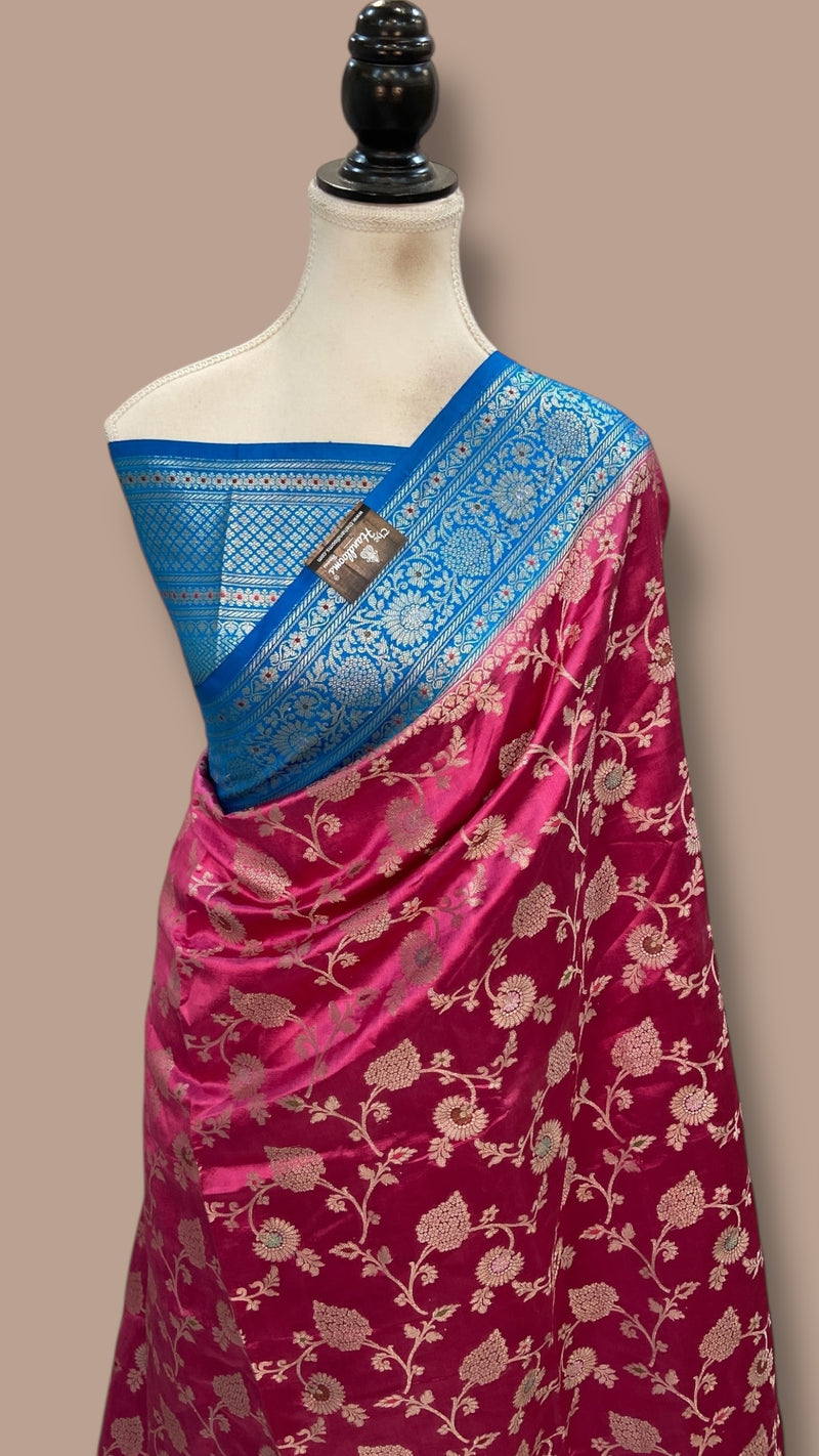 Pure Dupion Silk Banarasi Saree