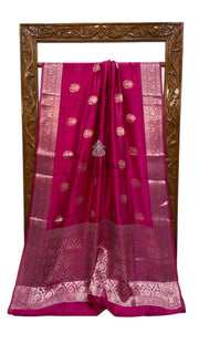 Pure Mango Silk Banarasi Handloom Saree - The Handlooms