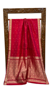 Pure Katan Silk Banarasi Handloom Saree - The Handlooms