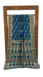 Pure Chiffon Khaddi Banarasi Saree - The Handlooms