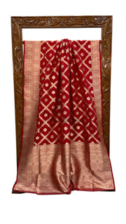 Dia Mirza in Pure Katan Silk Banarasi Handloom Saree - The Handlooms