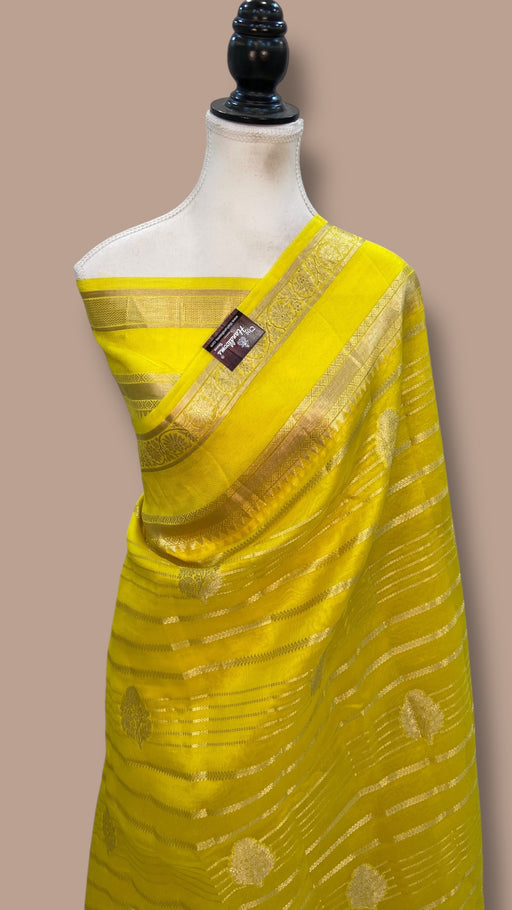Pure Kora Handloom Banarasi Saree - The Handlooms