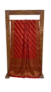 Pure Chiffon Khaddi Banarasi Saree - The Handlooms
