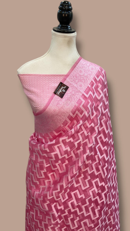 Pure Kora Handloom Banarasi Saree - The Handlooms