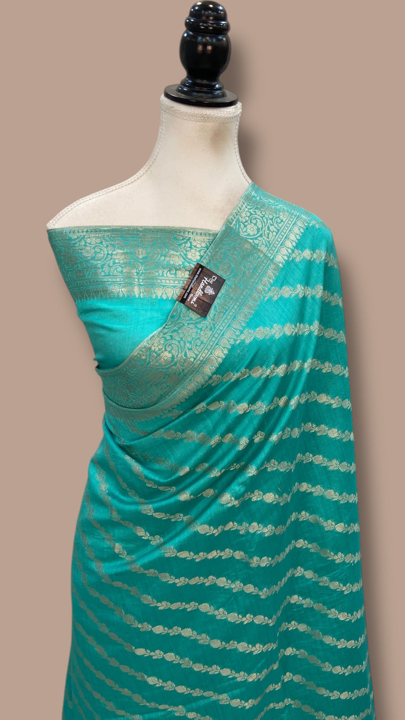 Pure Chiniya Silk Khaddi Handloom Banarasi Saree