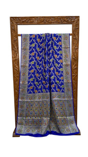 Pure Chiffon Khaddi Banarasi Saree - The Handlooms
