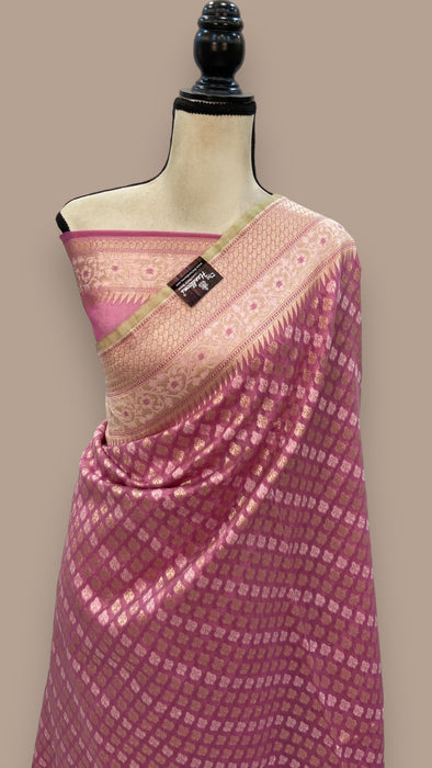 Pure Cotton Banarasi Handloom Saree