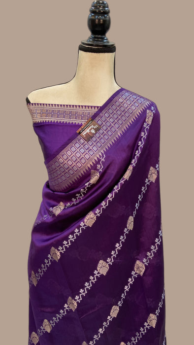 Pure Mango Silk Banarasi Handloom Saree