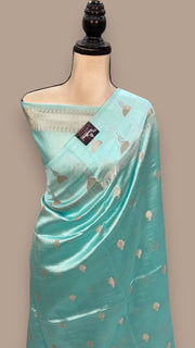 Pure Mango Silk Banarasi Handloom Saree - The Handlooms