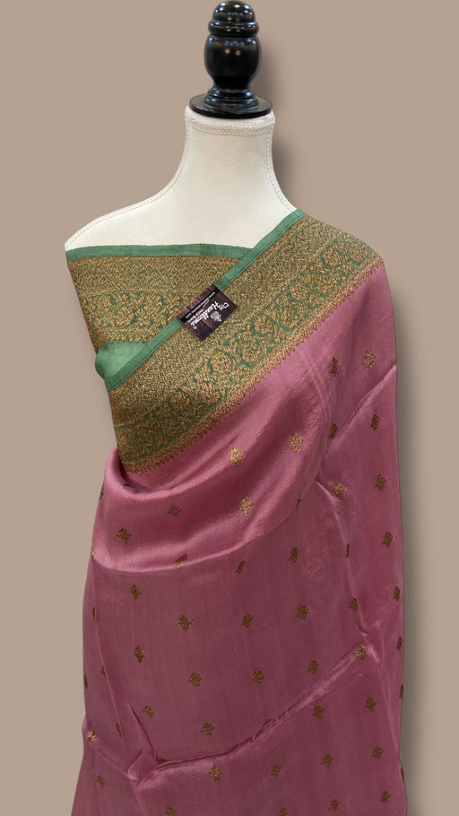 Pure Kora Handloom Banarasi Saree - The Handlooms