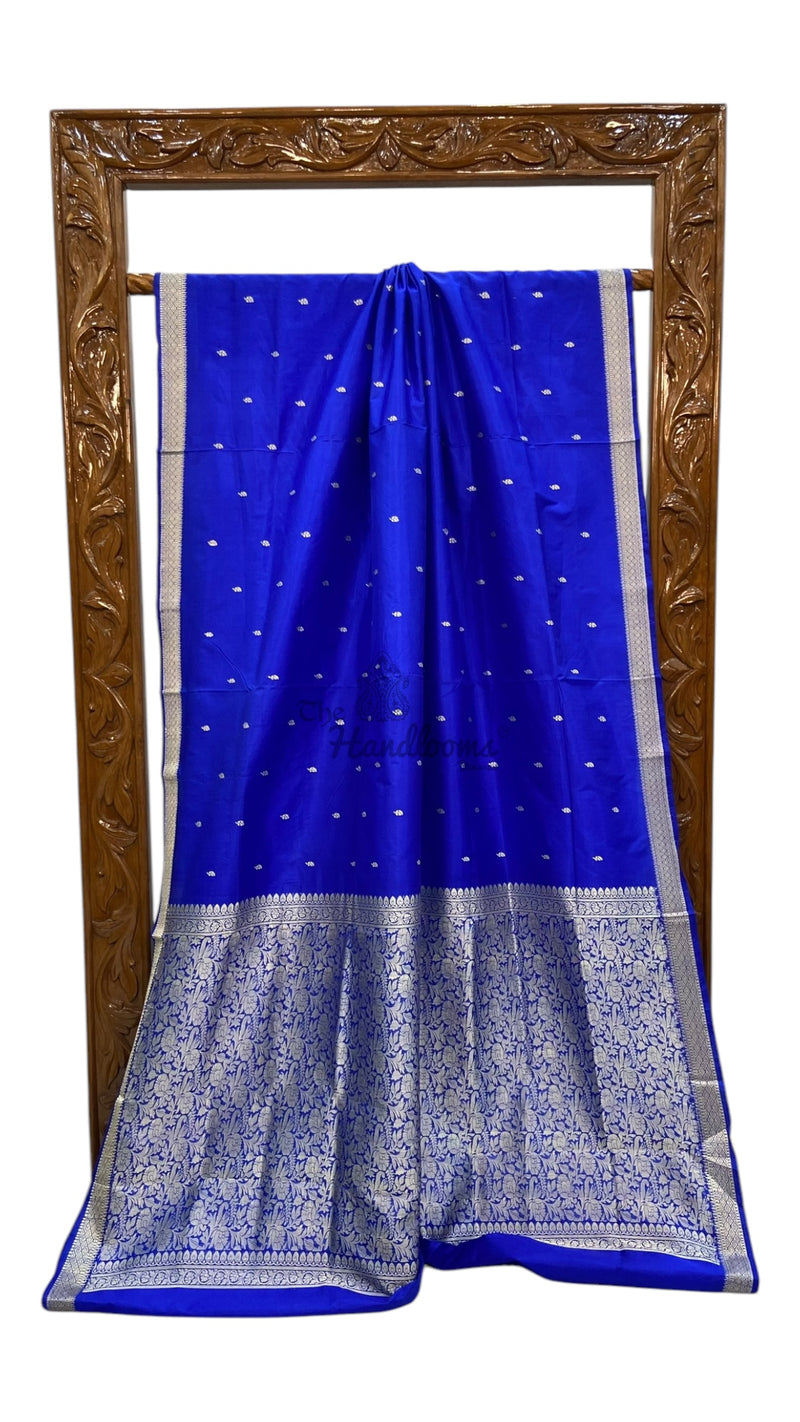 Pure Katan Silk Banarasi Handloom Saree - The Handlooms