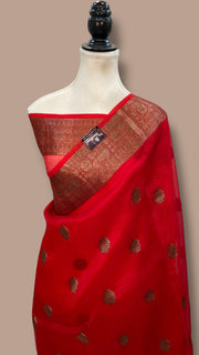 Pure Kora Handloom Banarasi Saree - The Handlooms