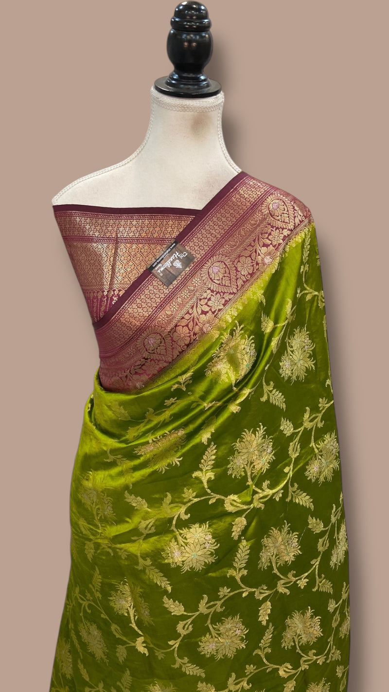 Pure Dupion Silk Banarasi Saree