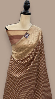 Pure Cotton Banarasi Handloom Saree - The Handlooms