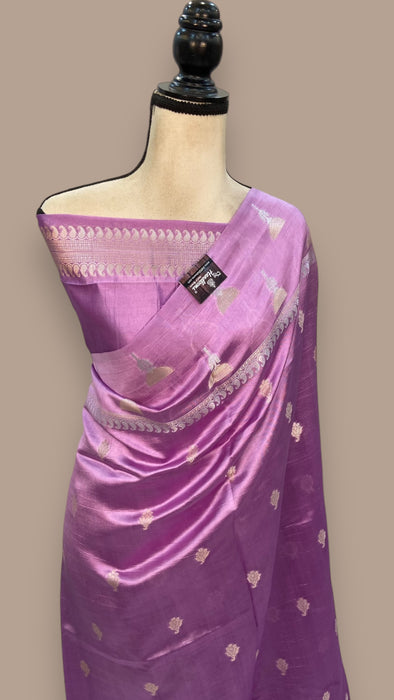 Pure Mango Silk Banarasi Handloom Saree