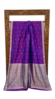 Pure Katan Silk Banarasi Handloom Saree - The Handlooms