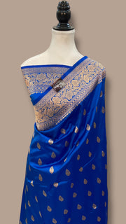 Pure Katan Silk Banarasi Handloom Saree - The Handlooms
