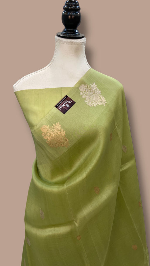 Pure Kora Handloom Banarasi Saree - The Handlooms