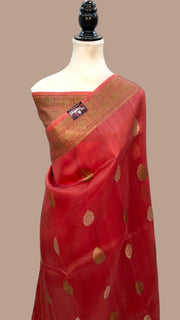 Pure Kora Handloom Banarasi Saree - The Handlooms