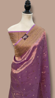 Pure Kora Tissue Handloom Banarasi Saree - The Handlooms