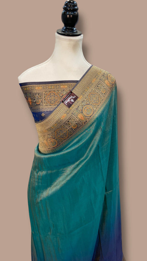 Tissue Silk Handloom Banarasi Saree - The Handlooms