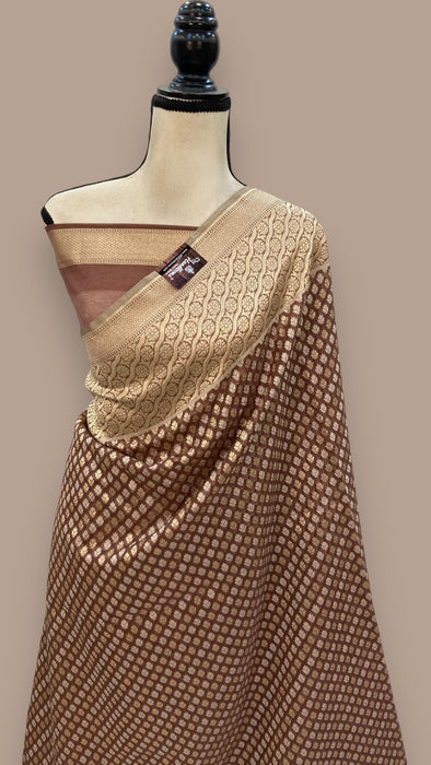 Pure Cotton Banarasi Handloom Saree