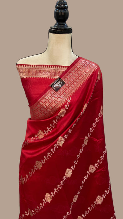 Pure Mango Silk Banarasi Handloom Saree