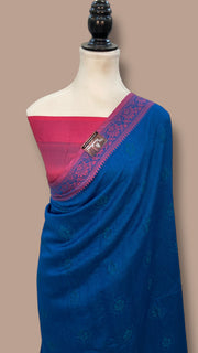 Pure Chiniya Silk Handloom Banarasi Saree - The Handlooms